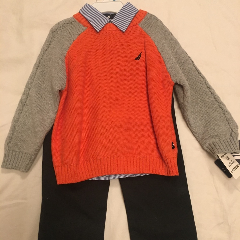 Nautica boys dress outfit